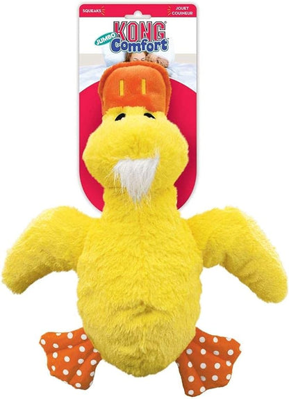 KONG Company 38748523: Comfort Duck Jumbo Dog Toy, XL, for All Breed Sizes