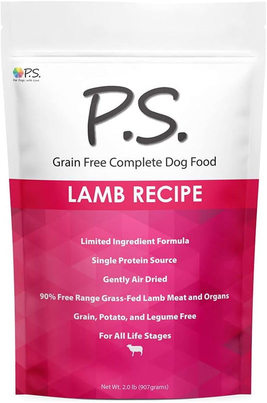 Ps for Dogs 100% Hypoallergenic Dog Food - No More Paw Licking & Skin Scratching – Solves Allergies Naturally - No More Harmful Shots, Pills & Expensive Prescription Food