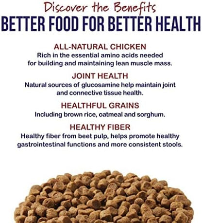 Best Breed Dr. Gary's Senior Dog Diet (Reduced Calorie) Made in USA [Natural Dry Dog Food] - 13lbs., Dark Brown (7-53182-95268-0)