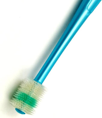 H&H Pets 360-Degree Bristle Toothbrush for Dogs and Cats - Super Soft Nylon bristles Tooth Brush, Puppy Supplies, Dog Brush Set, Pet Supplies Dog Grooming Kit Eco-Friendly (8-Count Pack)