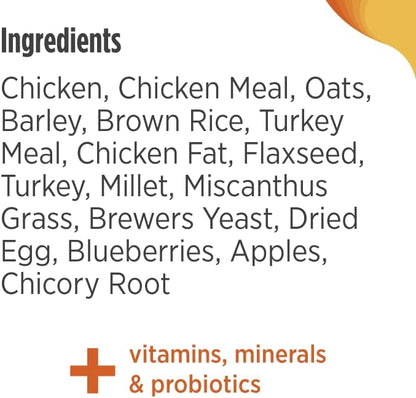 Nulo Frontrunner All Breed Adult Dry Dog Food, Premium All Natural Dog Kibble, Made with Ancient Grains Promote Fullness with Healthy Digestive Aid BC30 Probiotic & Antioxidants for Immune Health