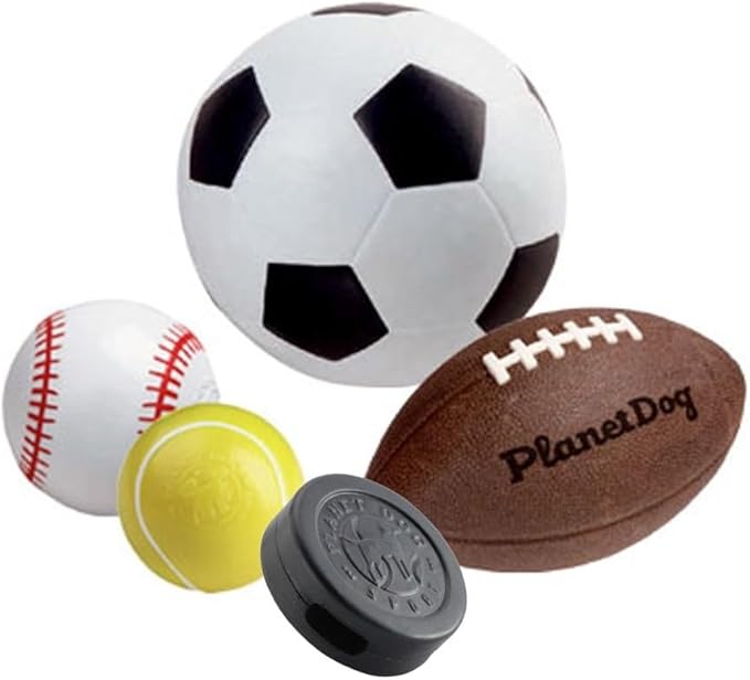 Outward Hound Sport Ballz Baseball Treat-Dispensing Fetch Ball Dog Toy