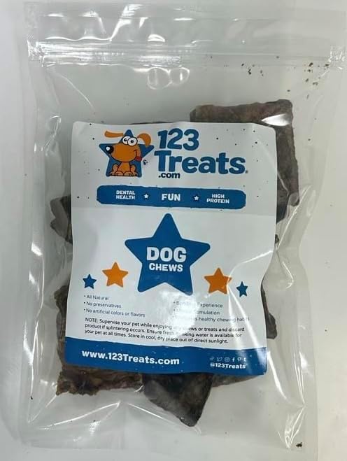 Beef Lung Dog Treat - All Natural Premium Jerky Chews for Your Dog Beef Treats 11 oz