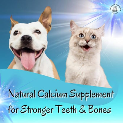 12 oz Pure U.S.A. Eggshell Powder for Dogs/Cats, Calcium Supplement with Membrane, Finely Ground Egg Shells