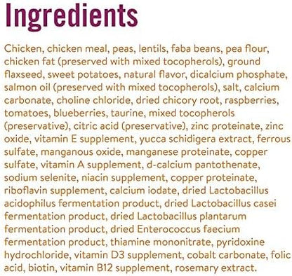 Chicken Soup for the Soul Pet Food Grain-Free Dry All Stages Dog Food, Chicken, Pea & Sweet Potato Recipe, 10 Pound Bag Soy, Corn & Wheat Free, No Artificial Flavors or Preservatives