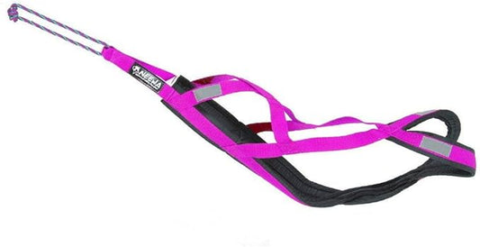 Neewa Sled Pro Harness (XX-Large, Pink), Dog Pulling Harness, Husky Harness, Mushing Harness, X Back Harness Dog for Dog Exercise, Bikejoring, Skijoring, Dog Sledding, Canicross, Dog Harness