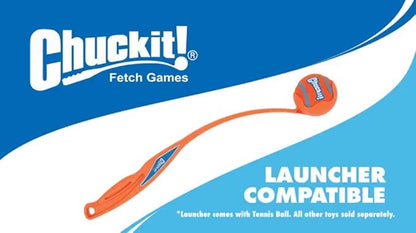 Chuckit The Whistler Ball Dog Toy, Medium (2.5 Inch Diameter) for Dogs 20-60 lbs, Pack of 1