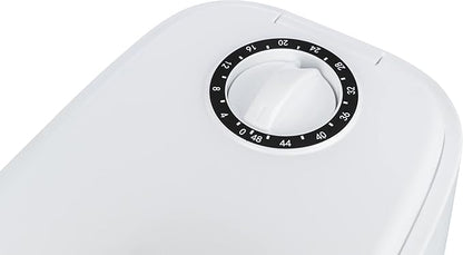 TRIXIE TX1 Automatic Food Dispenser, Single Serving, 48-Hour Timer, Battery Operated,White
