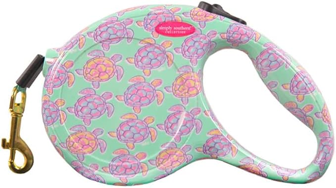 Simply Southern Pet Retractable Leash (TRTLGRN)