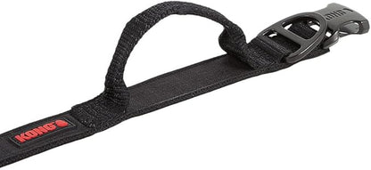 KONG Ultra Durable Padded Comfort Handle Dog Collar (Large, Black)