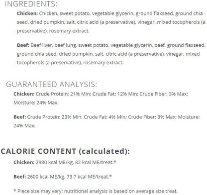 BIXBI Liberty Skin & Coat Support Beef Liver Jerky Dog Treats,5 oz-USA Made Grain Free Dog Treats-Antioxidant Rich to Support Shiny,Full Bodied Coats-High in Protein,Whole Food Nutrition,No Fillers