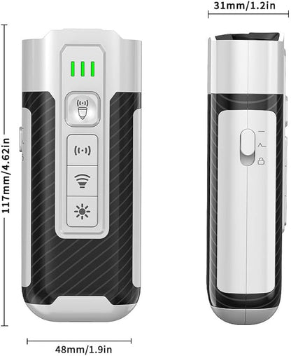 UltraSonic Dog Deterrent,Dog Ball Thrower,Machine Stop, Barking Dogs, pet Stop, cat Deterrent,indoordog bark,Control Dog, Pee Training, Large Dog Accessories, Anti Barking Devices, Silver