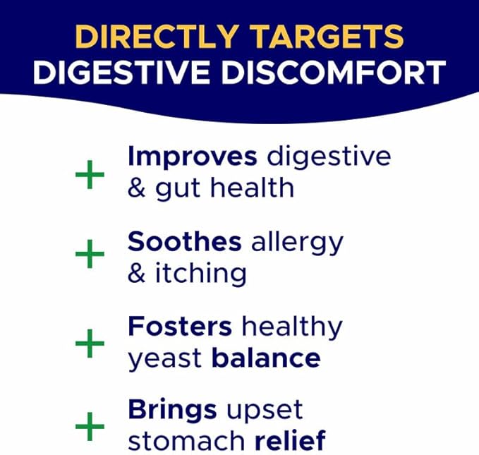 Probiotics for Dogs + Digestive Enzymes - Omega & Pumpkin - Gut Health & Immunity Support - Relieves Diarrhea, Gas, Constipation, Improve Digestion - Made in USA - 100 ct - Turkey