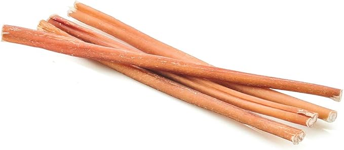 Barkworthies Odor-Free 12 inch Bully Sticks | 5 Pack | All-Natural Dog Chews - Highly Digestible, Premium Rawhide Alternative Dog Treats, Promotes Dental Health