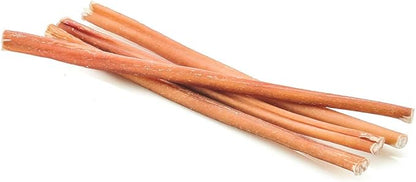 Barkworthies Odor-Free 12 inch Bully Sticks | 5 Pack | All-Natural Dog Chews - Highly Digestible, Premium Rawhide Alternative Dog Treats, Promotes Dental Health