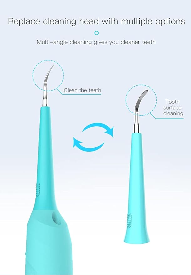 Plaque Remover for Teeth, Pet Electric Toothbrush Cleaner Teeth Cleaning Kit for Tartar and Stains Suitable for Dogs and Cats