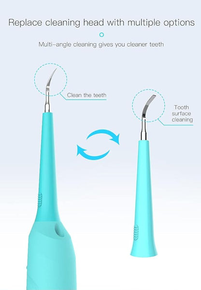 Plaque Remover for Teeth, Pet Electric Toothbrush Cleaner Teeth Cleaning Kit for Tartar and Stains Suitable for Dogs and Cats