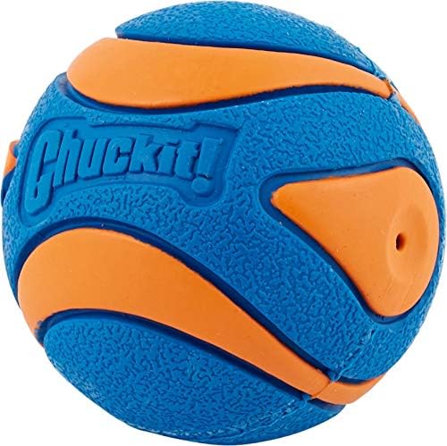 Chuckit Ultra Squeaker Ball Dog Toy, Small (2 Inch) 2 Pack for Small Breeds