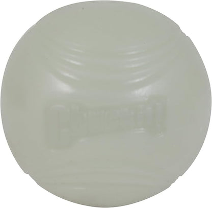 Chuckit! Max Glow Ball Dog Toy, Large (3 Inch Diameter) for Dogs 60-100 lbs, Pack of 1