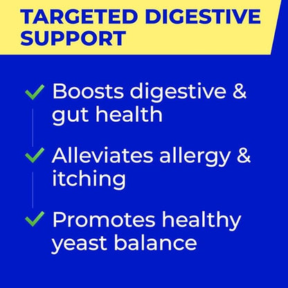 Probiotics for Dogs + Digestive Enzymes - Omega and Pumpkin - Gut Health and Immune Support - Relieves Diarrhea, Gas, Constipation, Improve Digestion - Made in USA - 120 ct - Beef Liver