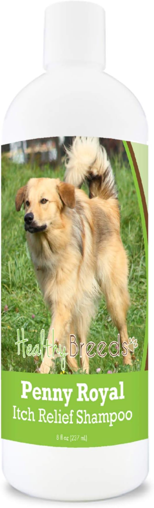 Healthy Breeds Chinook Penny Royal Itch Relief Shampoo - Stop The Scratching & Relieve The Itch with Essential Oils of Eucalyptus & Cedarwood - Mint Scent - 8 oz