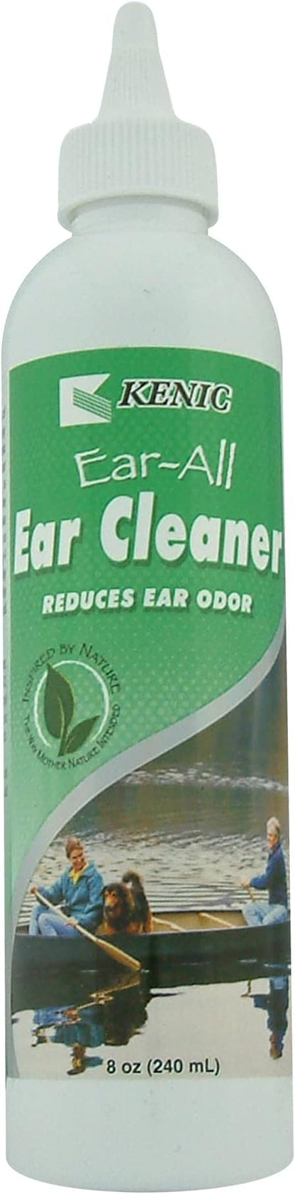 Ear Cleaner for Dogs, Cats, Pets - Wax, Odor, & Debris Remover, Keeps Ears Clean,Fresh & Healthy, Gentle Cleanser to Help Reduce Infection & Itching - Cruelty Free, Made in USA