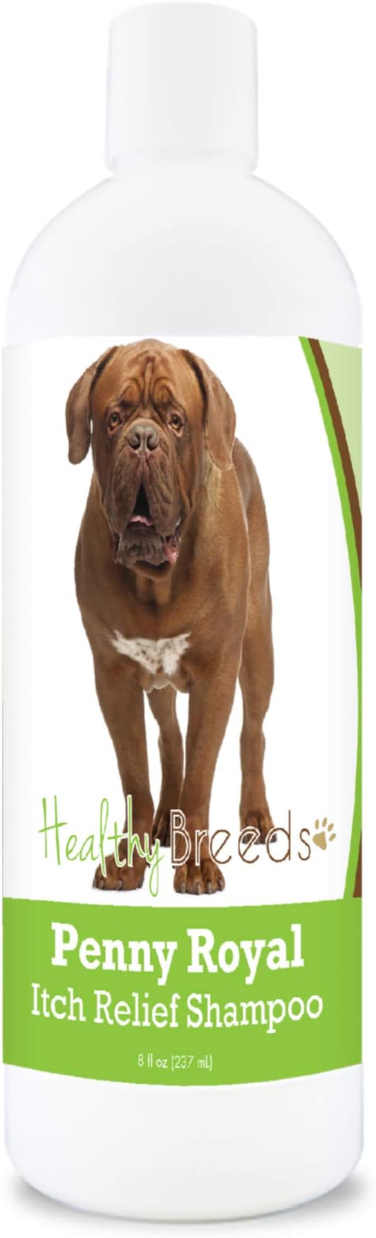 Healthy Breeds Dogue de Bordeaux Penny Royal Itch Relief Shampoo - Stop The Scratching & Relieve The Itch with Essential Oils of Eucalyptus & Cedarwood - Mint Scent - 8 oz
