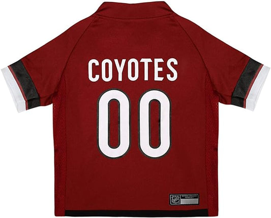 Pets First NHL Arizona Coyotes Jersey for Dogs & Cats, Medium. - Let Your Pet Be A Real NHL Fan!