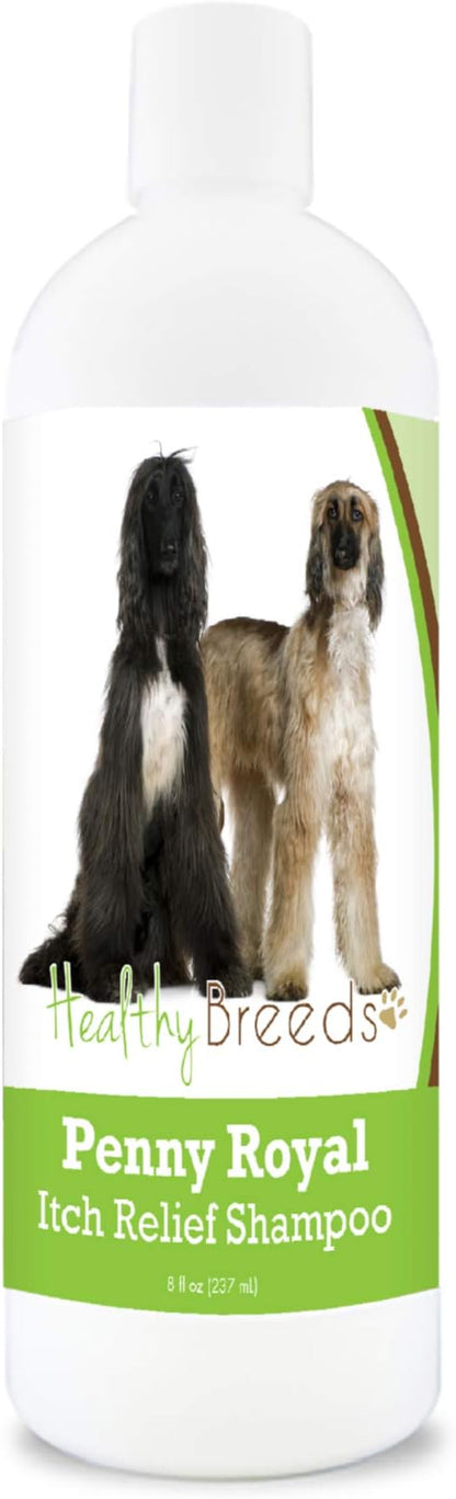 Healthy Breeds Afghan Hound Penny Royal Itch Relief Shampoo 8 oz