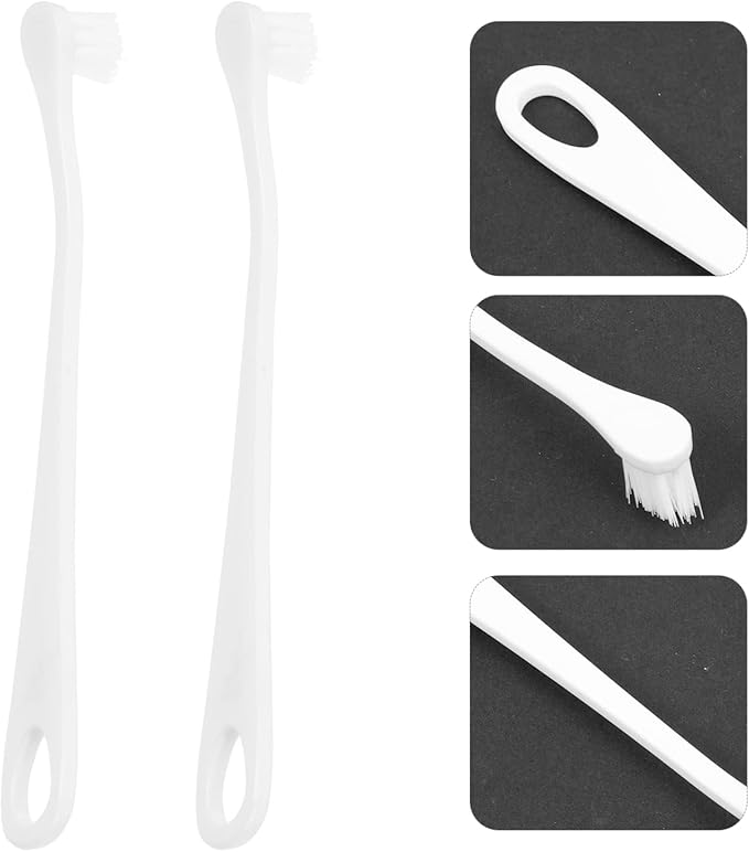 Mipcase 2pcs Pet Toothbrush Cleaning for Household Use Child Toothbrush Kids Tooth Brush Pet Oral Dental Toothbrush Dog Toothbrush Pet Teeth Cleaners Pet Oral Care Tools Pp