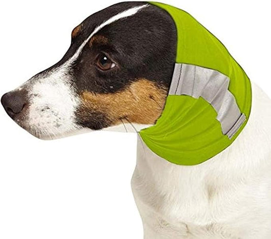 Reflective Pet Gaiter with Insect Protection for Protecting Dogs from Fleas, Ticks, & Mosquitoes, Green, Small