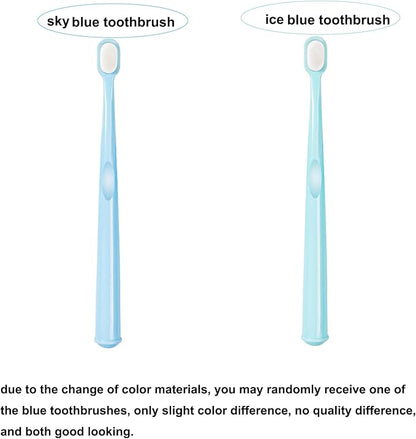 Extra Soft Small Dog Toothbrush, Cat Dental Toothbrush Silicone, Easy to Handle Teeth Cleaning Head, Pet Deep Clean Dense Brush, Safe and Effective Oral Care, Brush Away Bad Breath, 2 Pack