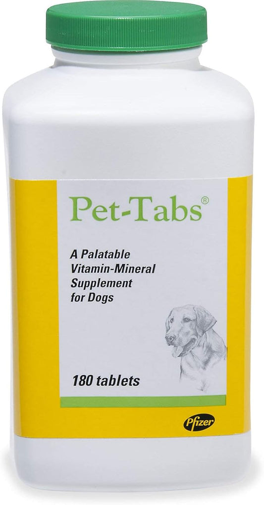 Pet Tabs Original Formula Vitamin Supplement, 180 Count