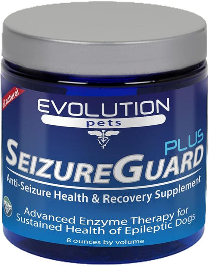 SeizureGuard Plus Dog Seizure & Epilepsy Supplement. Great Supplement for Dogs with Seizures! Can be Used Alone or with Seizure Medication for Dogs.