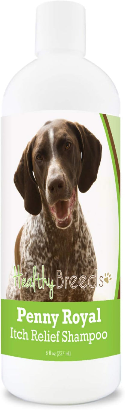 Healthy Breeds German Shorthaired Pointer Penny Royal Itch Relief Shampoo 8 oz