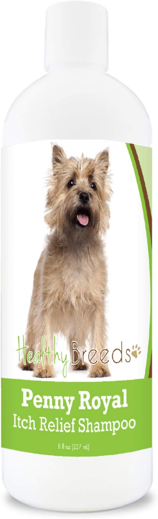 Healthy Breeds Cairn Terrier Penny Royal Itch Relief Shampoo - Stop The Scratching & Relieve The Itch with Essential Oils of Eucalyptus & Cedarwood - Mint Scent - 8 oz
