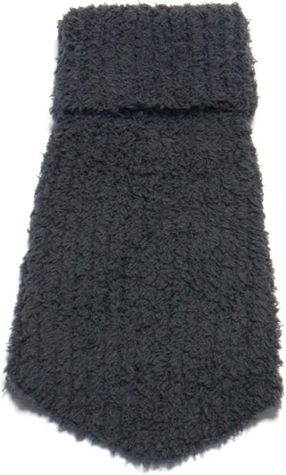Barefoot Dreams CozyChic Ribbed Pet Sweater, Dog Clothes- Slate Blue