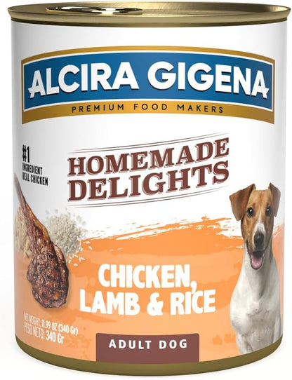Dog Wet Food (Chicken, Lamb and Rice) - (Pack of 12)