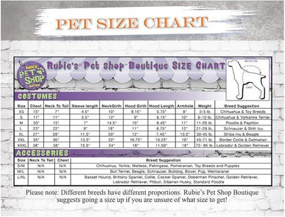 Rubie's Pet Fleece Devil Dawg Costume Hoodie Party Supplies, Fleece Devil Dawg Costume Hoodie, Large
