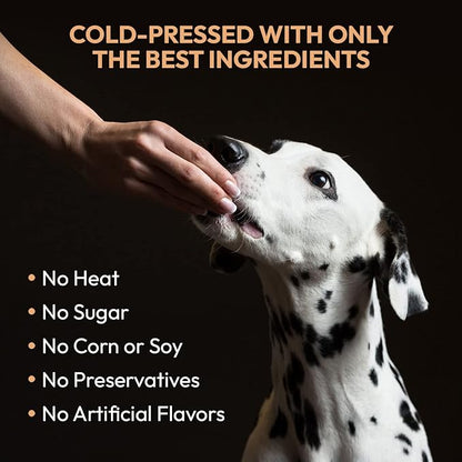 Gnawty Bites Biome Balance | Dog Digestive Support, 120 Soft Chews for Intestinal Balance Support | Dog Probiotics with Amylase, Protease, Lipase, and Lactobacillus | Probiotics for Dogs | (264 G)