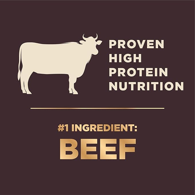 Wellness CORE+ Grained Dry Dog Food, Beef & Barley Recipe, 4 Pound Bag