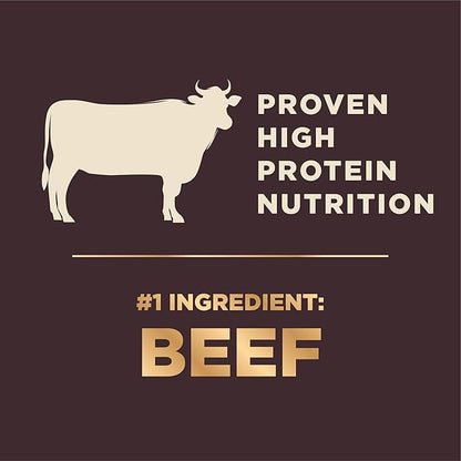 Wellness CORE+ Grained Dry Dog Food, Beef & Barley Recipe, 18 Pound Bag