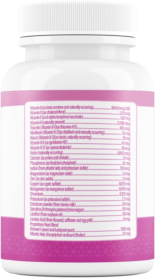 Health Extension Lifetime Multivitamin and Minerals for Dogs & Puppies, Supplements for Immune System, Digestion, Joint Support, Coat & Skin, Contains Vitamin A, D, E, K, B12, 30 Tablets