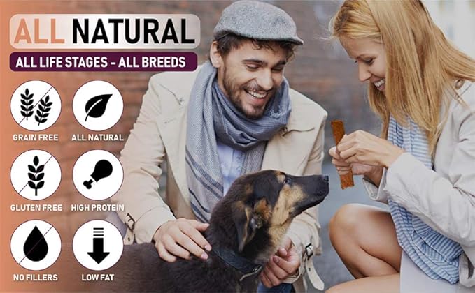 Premium Chicken & Sweet Potato 5 oz. Dog Jerky Treats |100% Human Grade | USA Made | High Protein | Low Fat | Grain Free | Limited Ingredients | BHA-BHT Free | Soft-Tender