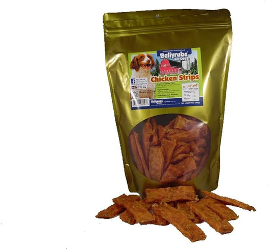 Chicken Strips for Small to Large Dogs 20oz | Real Chicken Jerky Sticks | All-Natural Gluten & Grain Free Chicken Jerky Treats | High Protein Dog Training Chews | Made in USA
