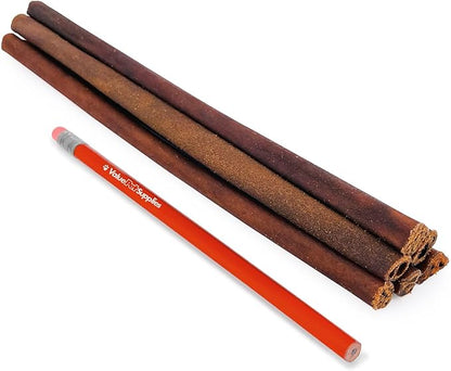 ValueBull Collagen Sticks, Beef Small Dog Chews, Thin 12 Inch, 400 Count WHOLESALE PACK - Natural & Safe, Single Ingredient, Rawhide-Free, Long Lasting, Healthy for Hips, Joints, Skin & Coat