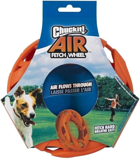 Chuckit Air Fetch Wheel Doy Toy, Orange