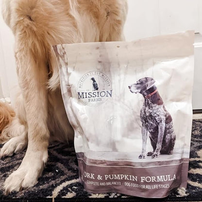 Mission Farms Freeze-Dried Raw Pork & Pumpkin Formula Dog Food, 16oz Bag