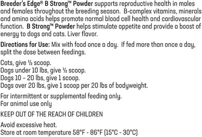 Breeder's Edge B Strong Powder, B-Complex Vitamins- 300 gm