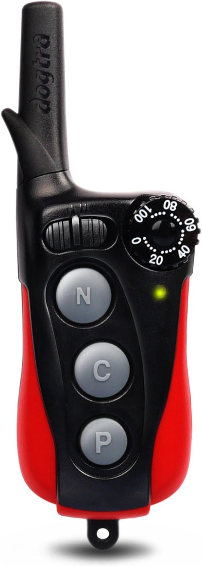 Dogtra IQ Plus+ 1-Dog Remote Training Collar - 400 Yard Range, Waterproof, Rechargeable, Static, Vibration - Includes PetsTEK Dog Training Clicker